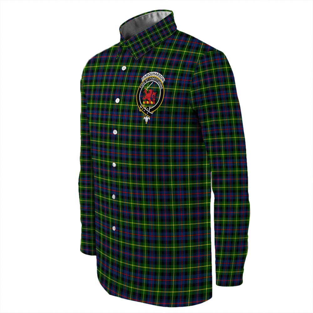 Farquharson Modern Tartan Long Sleeve Button Shirt