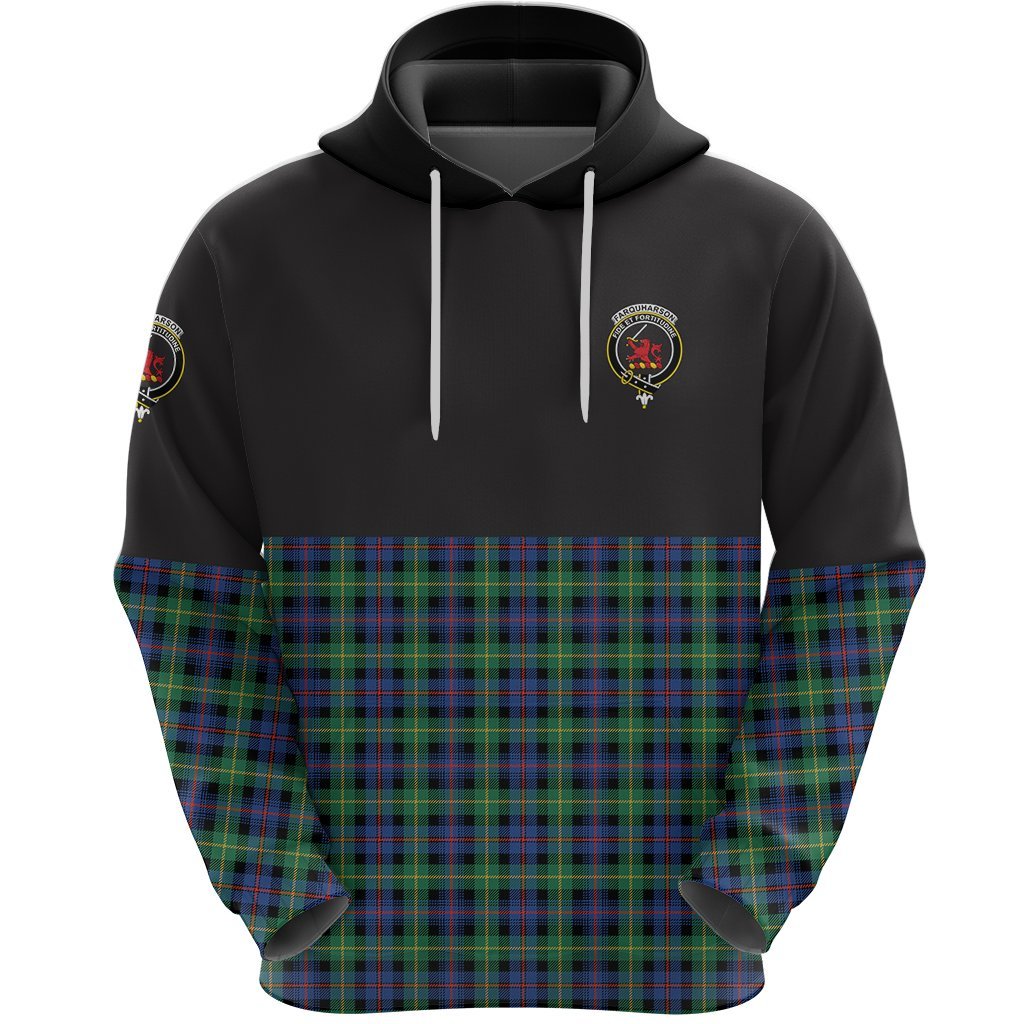 Farquharson Ancient Clan Half Of Tartan Hoodie