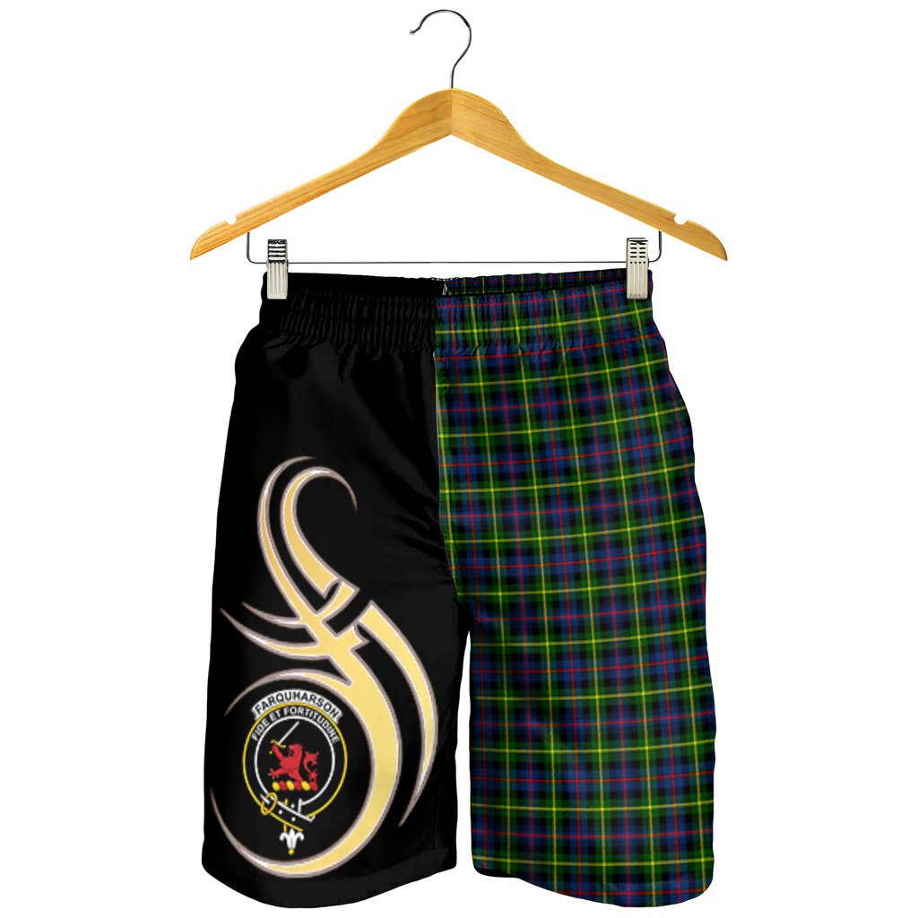 Farquharson Modern Tartan Crest Men's Short PM8