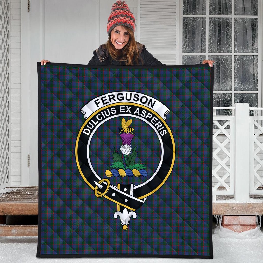 Ferguson Tartan Crest Quilt