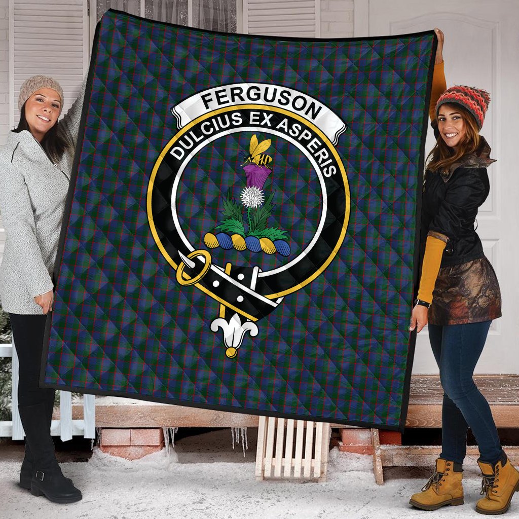 Ferguson Tartan Crest Quilt