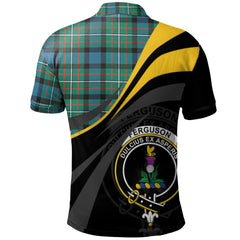 Ferguson Ancient Tartan Polo Shirt - Royal Coat Of Arms Style