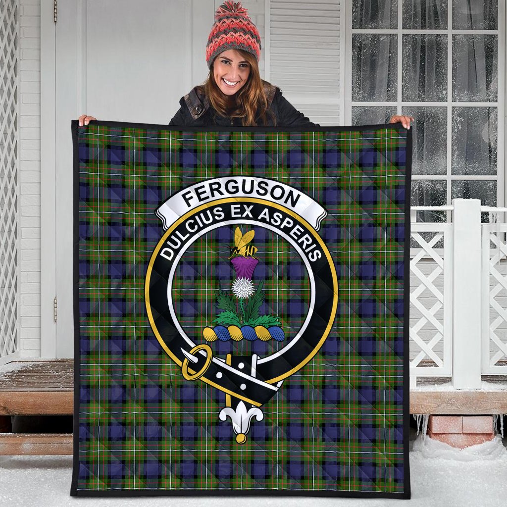 Ferguson Modern Tartan Crest Quilt