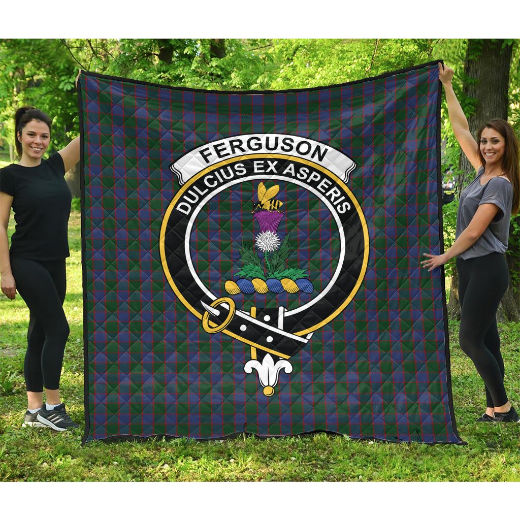 Ferguson Old Tartan Crest Quilt