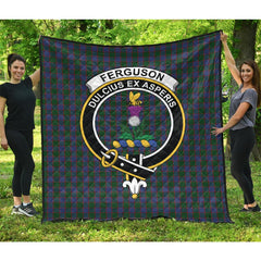 Ferguson Old Tartan Crest Quilt