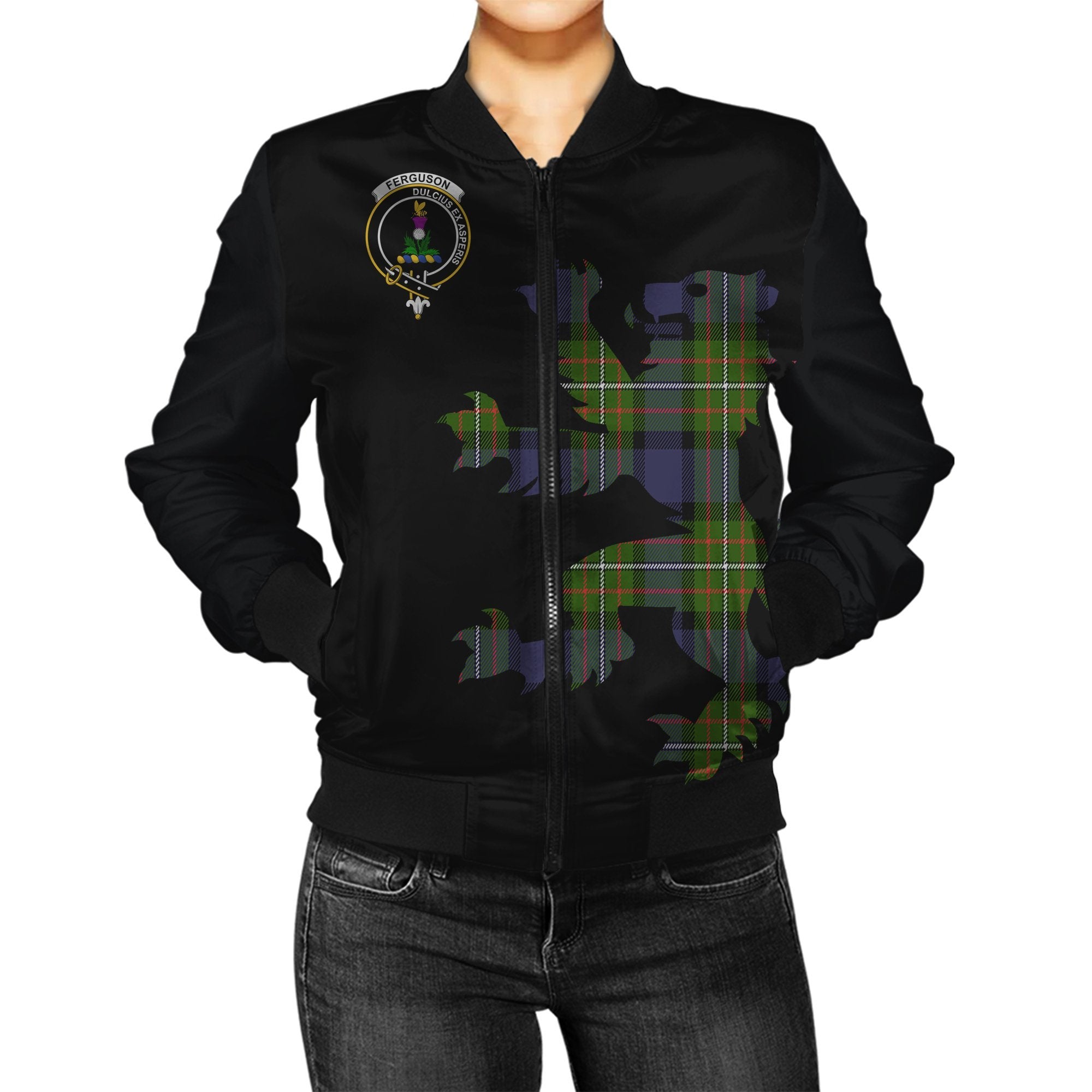 Ferguson Tartan Bomber Jacket Lion & Thistle