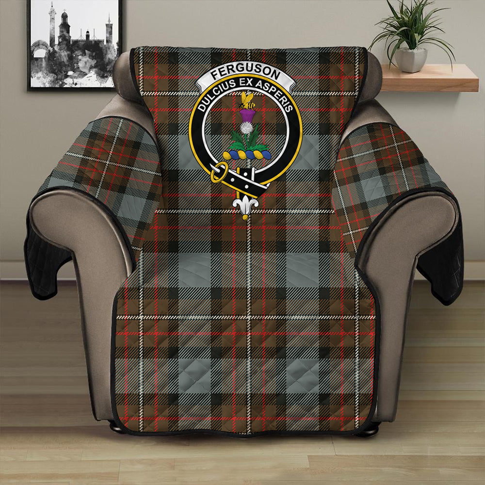 Ferguson Weathered Tartan Crest Sofa Protector