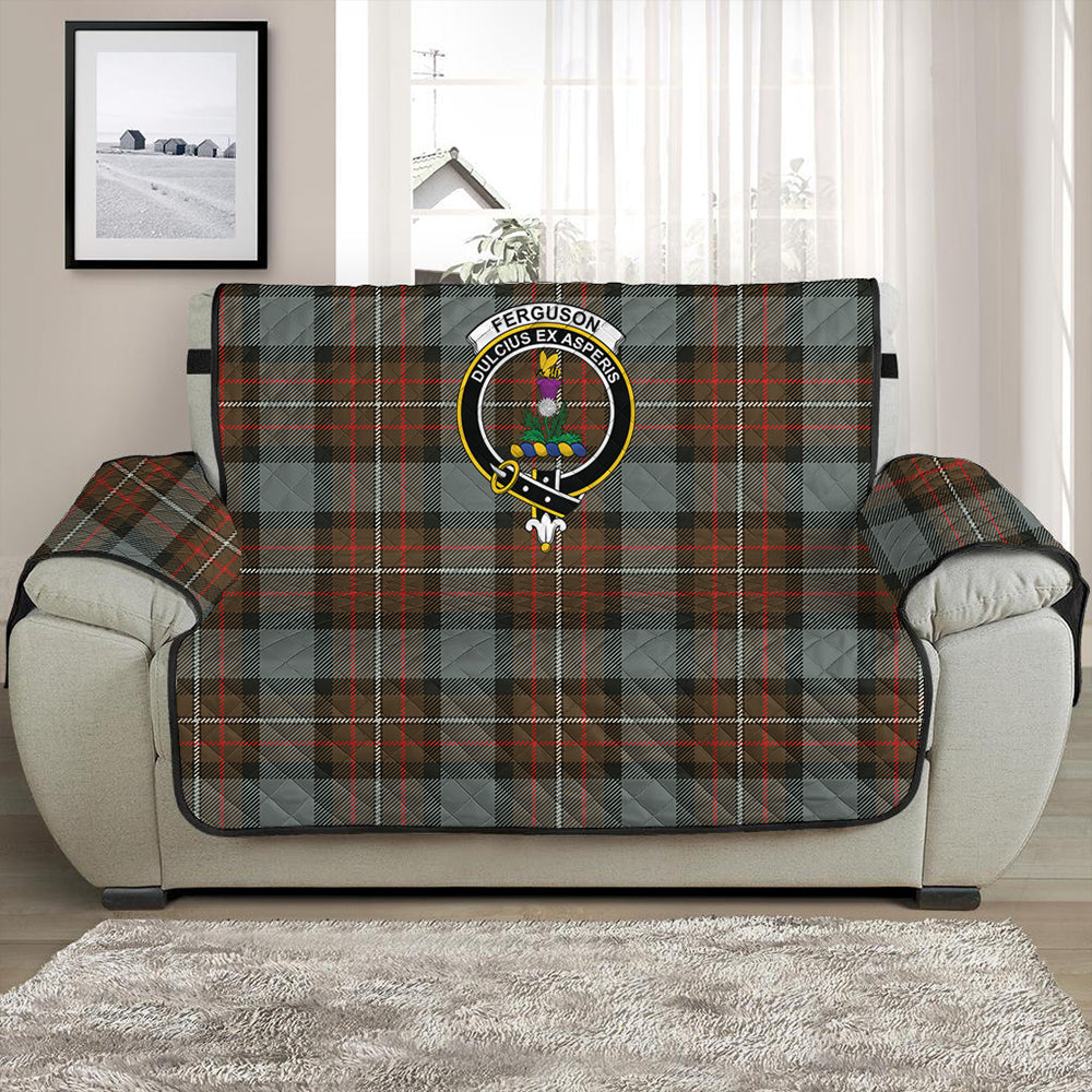 Ferguson Weathered Tartan Crest Sofa Protector