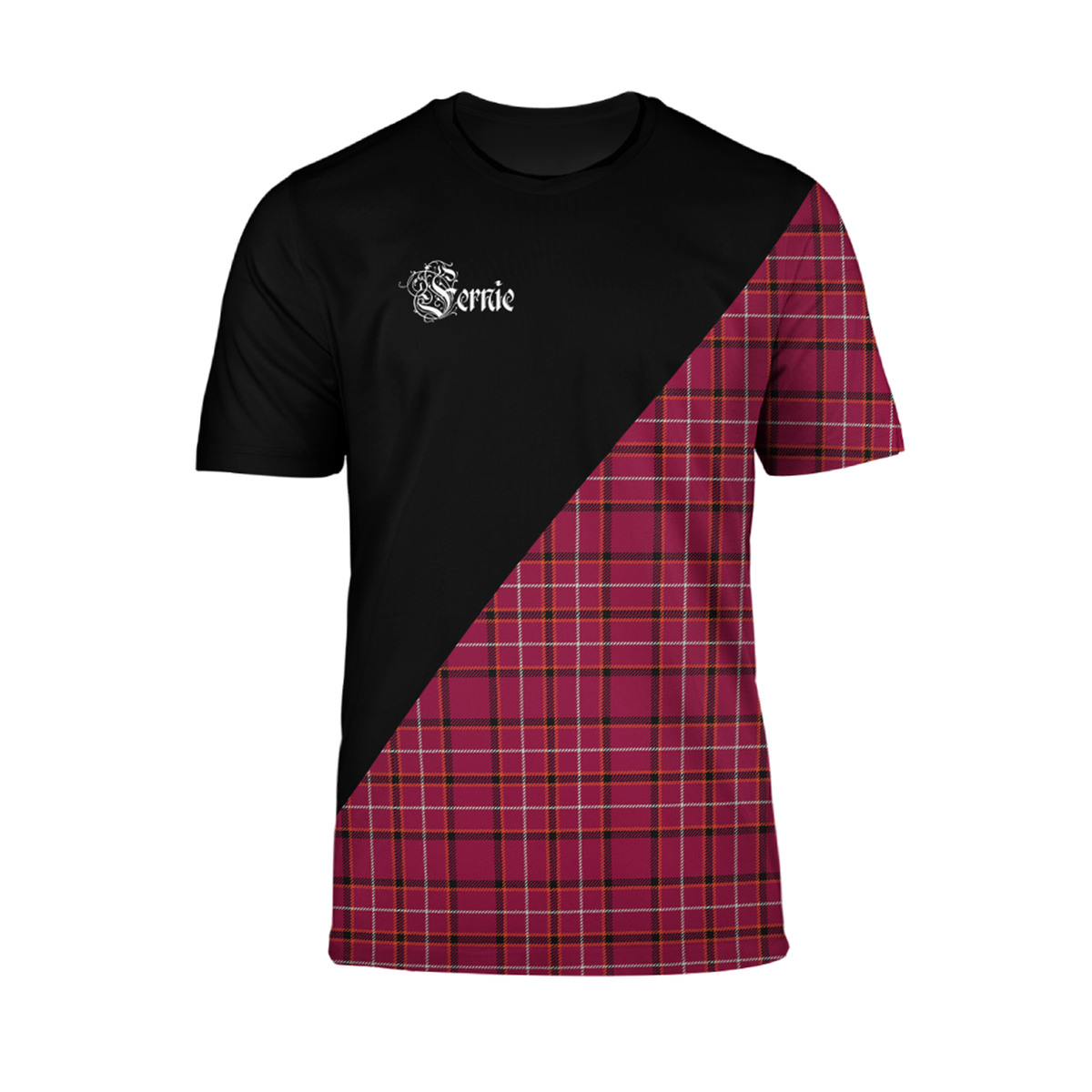 Fernie Tartan - Military T-Shirt