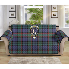 Fletcher Modern Tartan Crest Sofa Protector