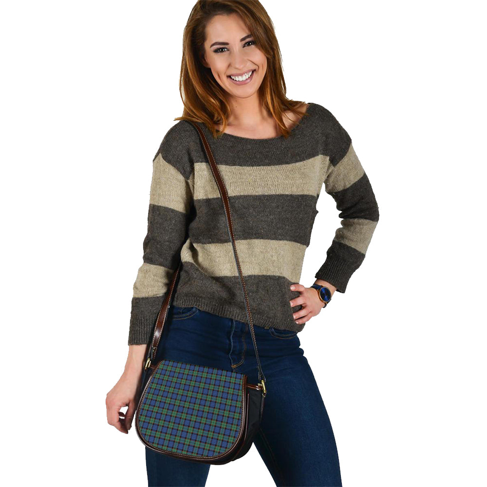 Fletcher Ancient Tartan Saddle Handbags