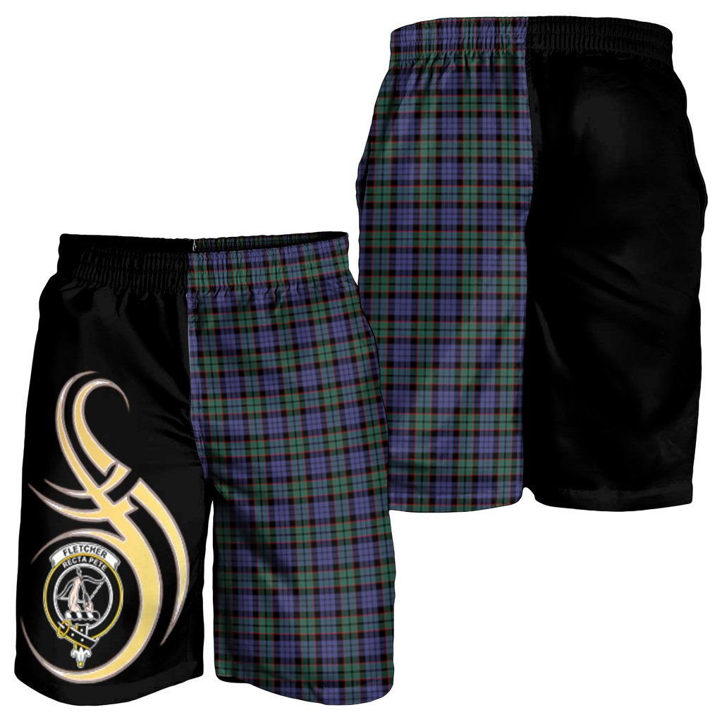 Fletcher Modern Tartan Crest Men's Short PM8