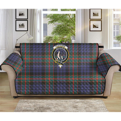 Fletcher of Dunans Tartan Crest Sofa Protector