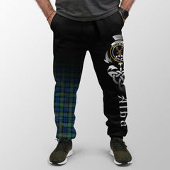 Forbes Ancient Tartan Crest Jogger Sweatpants - Alba Celtic Style