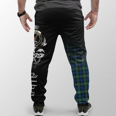 Forbes Ancient Tartan Crest Jogger Sweatpants - Alba Celtic Style