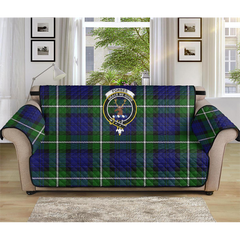 Forbes Modern Tartan Crest Sofa Protector