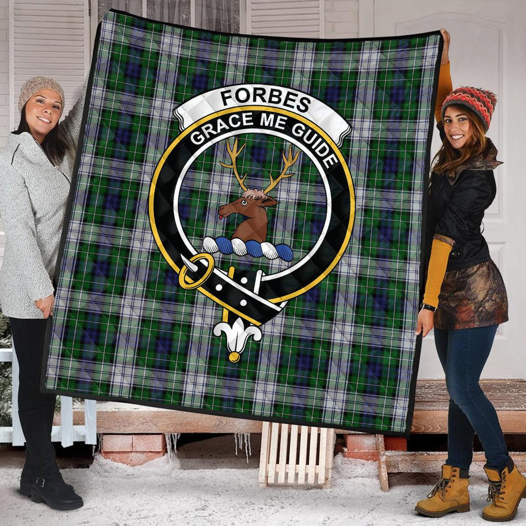 Forbes Dress Tartan Crest Quilt