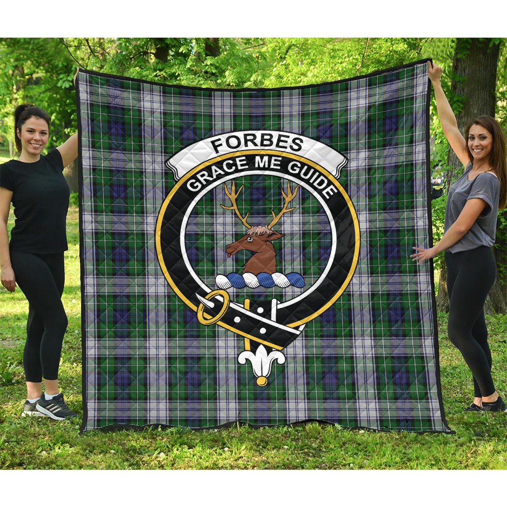 Forbes Dress Tartan Crest Quilt
