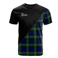 Forbes Modern  Tartan - Military T-Shirt
