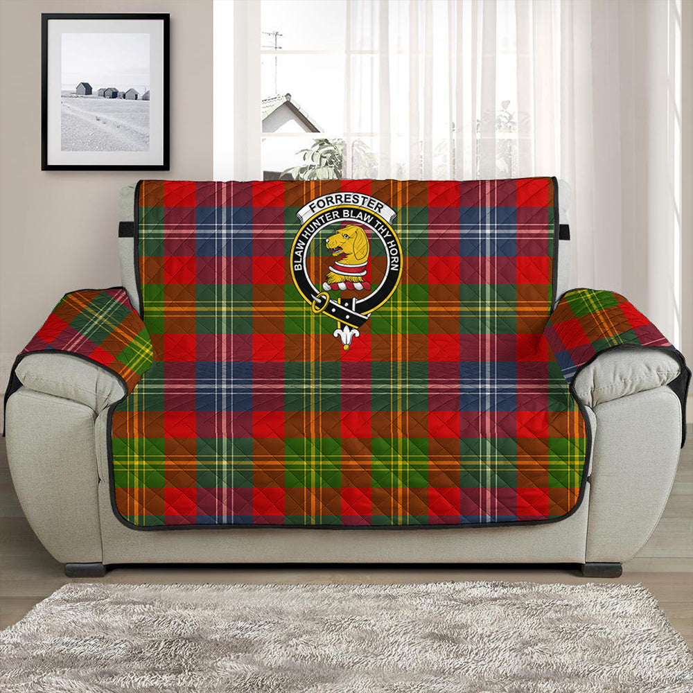 Forrester Tartan Crest Sofa Protector