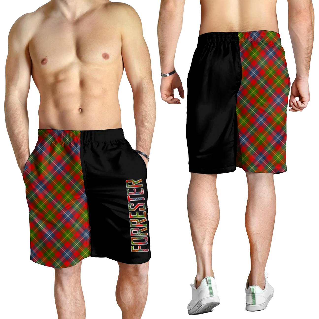 Forrester Tartan Crest Men's Short - Cross Style