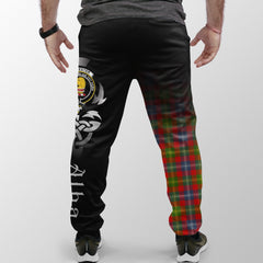 Forrester Tartan Crest Jogger Sweatpants - Alba Celtic Style