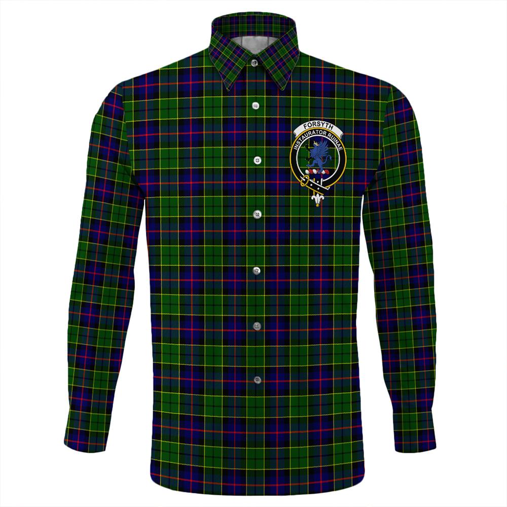 Forsyth Modern Tartan Long Sleeve Button Shirt