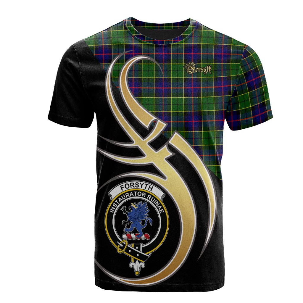 Forsyth Modern Tartan T-shirt - Believe In Me Style