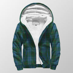 Fox Hunting Tartan Sherpa Hoodie