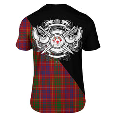 Fox Red Tartan - Military T-Shirt