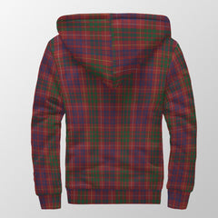 Fox Red Tartan Sherpa Hoodie