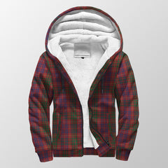 Fox Red Tartan Sherpa Hoodie