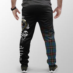 Fraser Hunting Ancient Tartan Crest Jogger Sweatpants - Alba Celtic Style