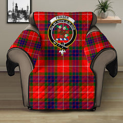 Fraser Modern Tartan Crest Sofa Protector