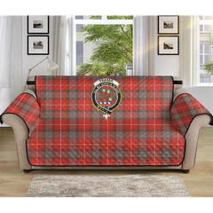 Fraser Weathered Tartan Crest Sofa Protector