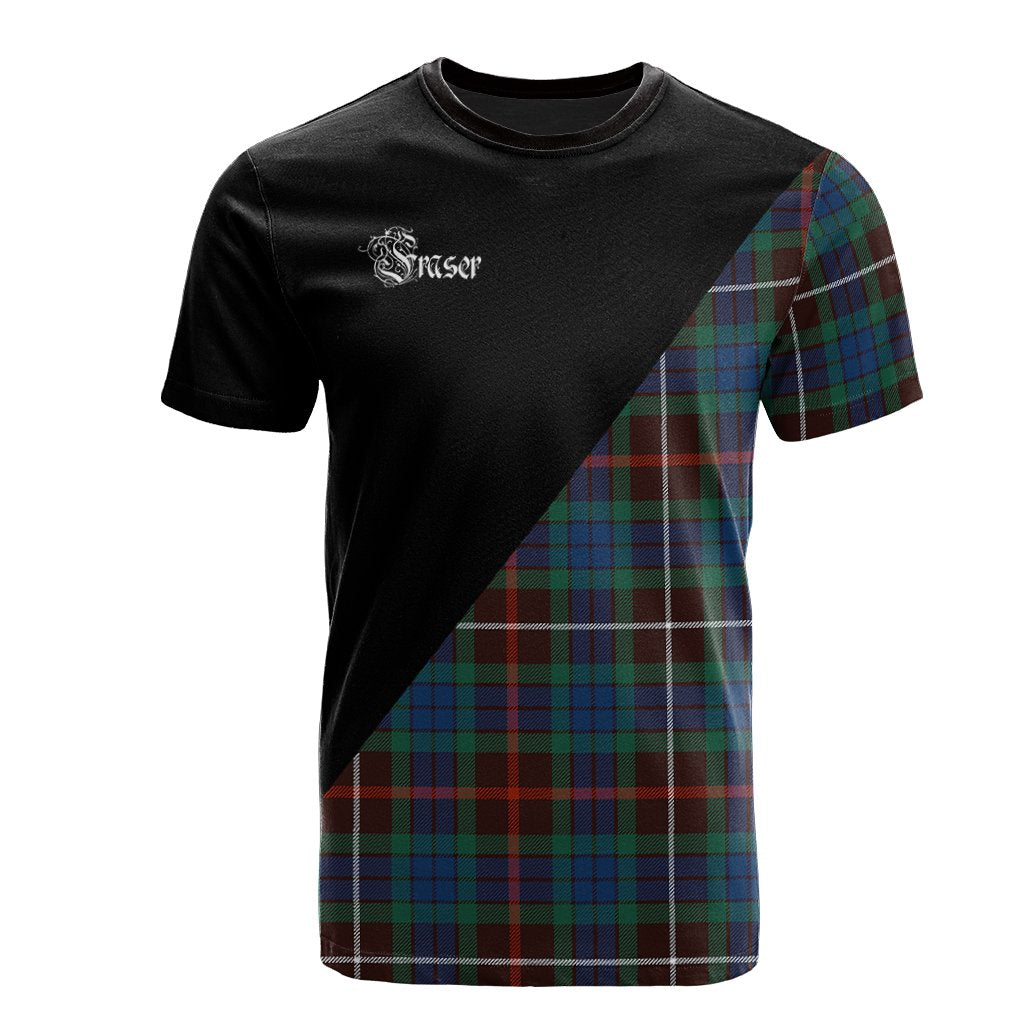 Fraser Hunting Ancient Tartan - Military T-Shirt