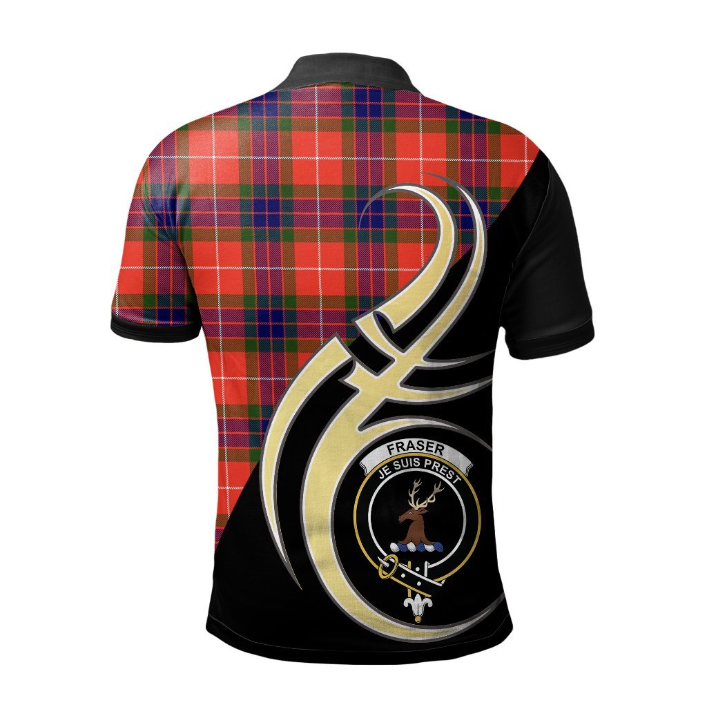 Fraser Modern Tartan Polo Shirt - Believe In Me Style