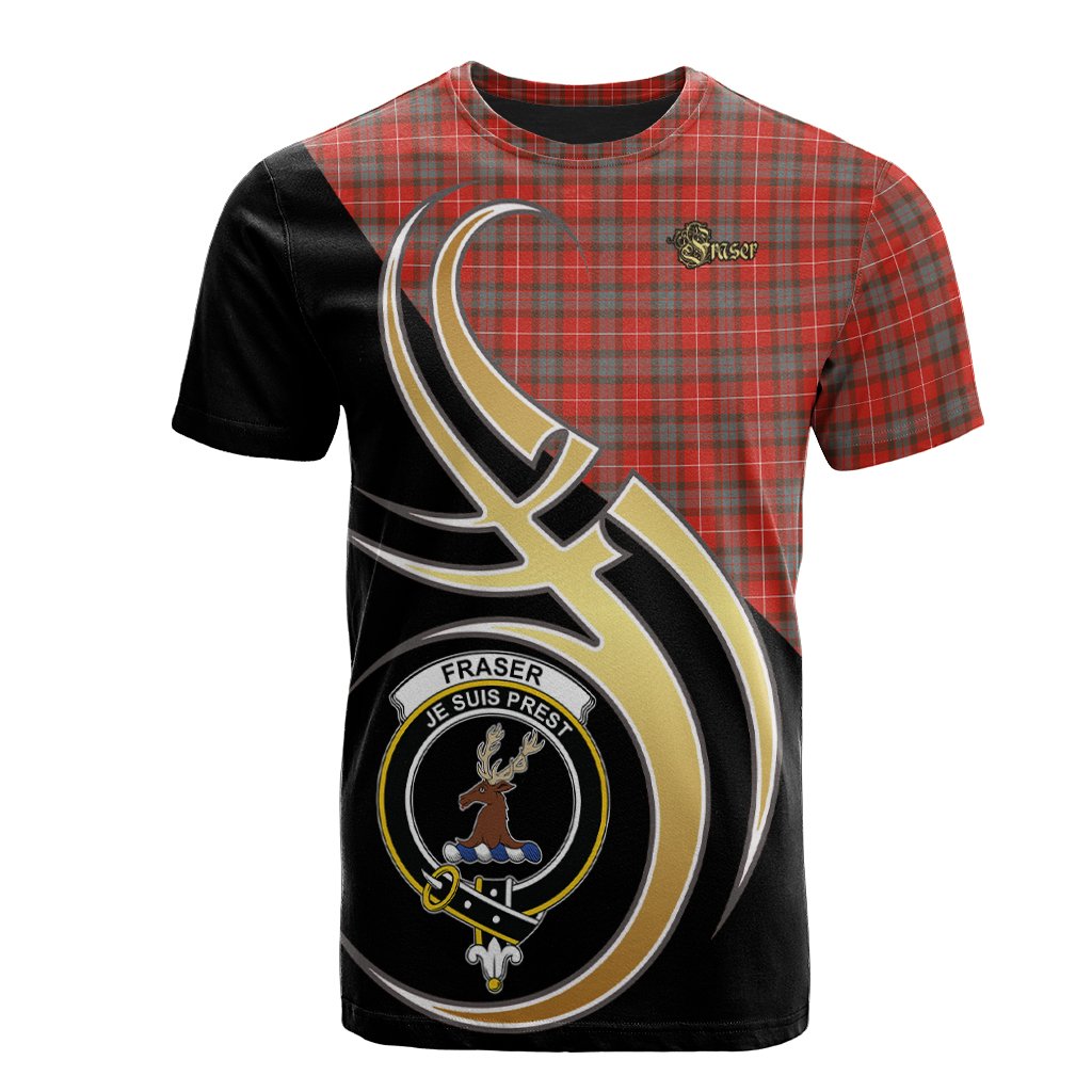 Fraser Weathered Tartan T-shirt - Believe In Me Style