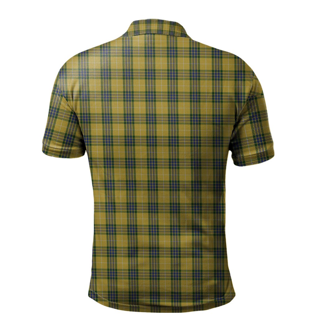 Fraser Yellow 2 Tartan Polo Shirt