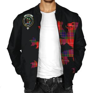 Fraser Tartan Bomber Jacket Lion & Thistle