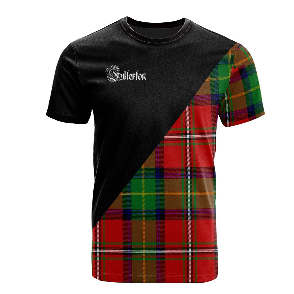 Fullerton Tartan - Military T-Shirt