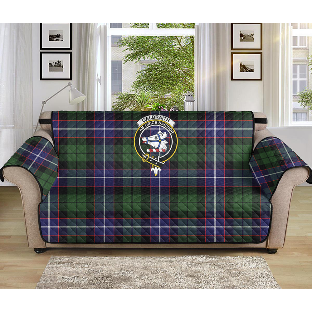 Galbraith Modern Tartan Crest Sofa Protector