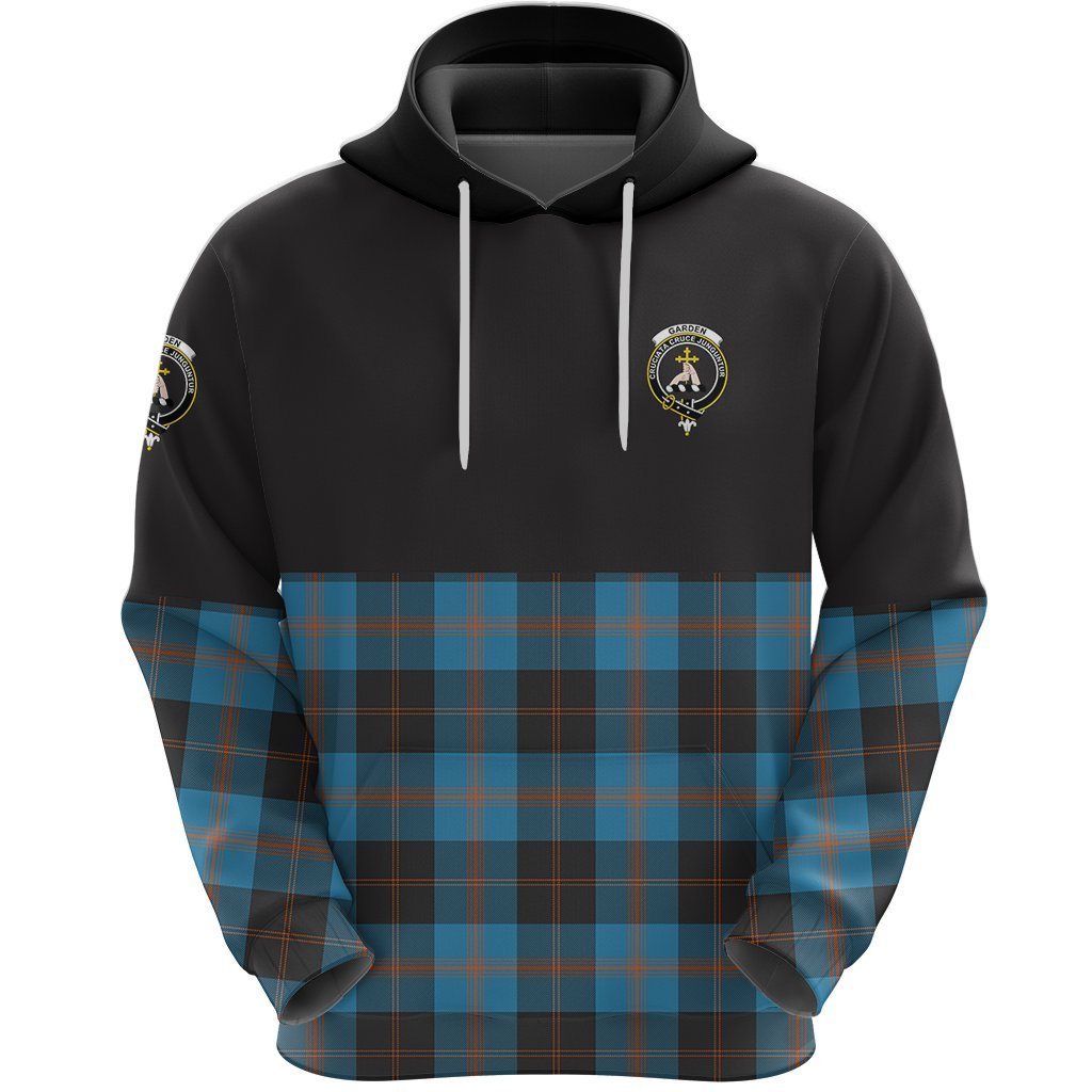 Garden Clan Half Of Tartan Hoodie