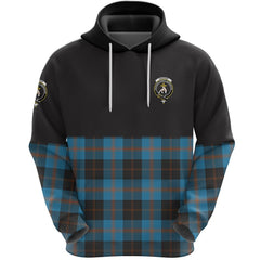 Garden Clan Half Of Tartan Hoodie