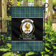 Sinclair Hunting Ancient Tartan Crest Garden Flag - Welcome Style