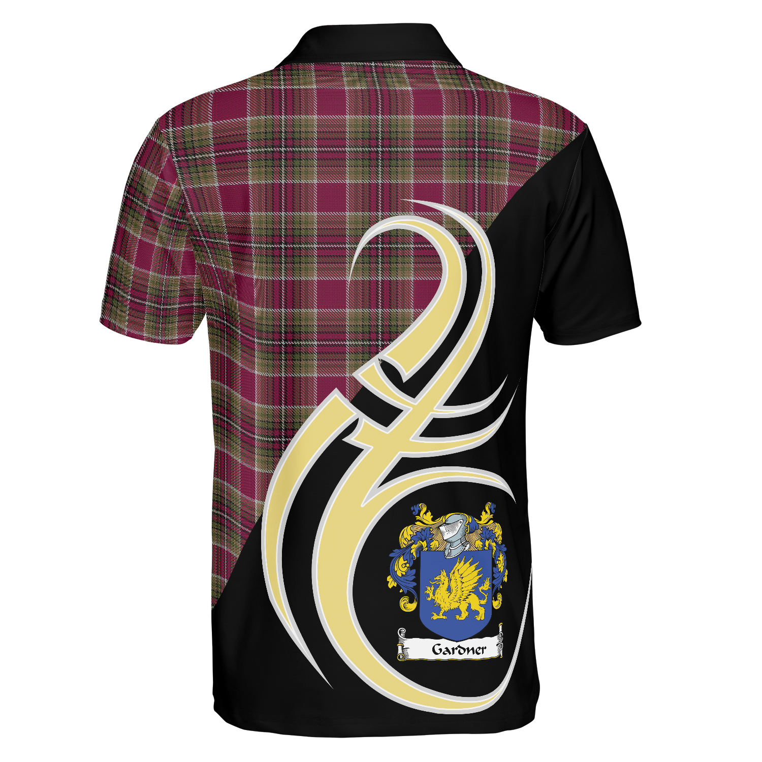 Gardner Tartan Polo Shirt - Believe In Me Style
