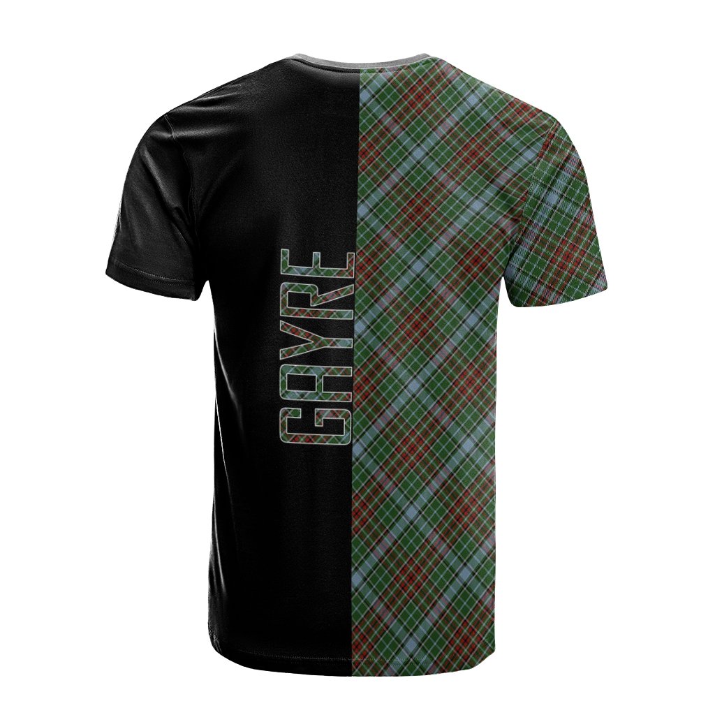 Gayre Tartan T-Shirt Half of Me - Cross Style