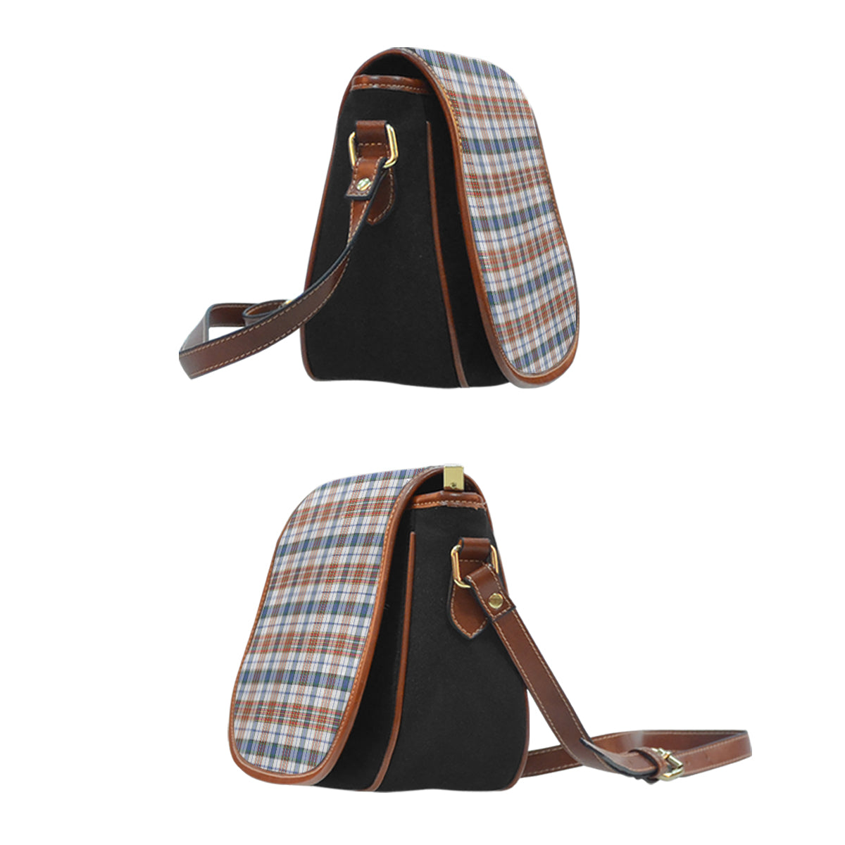 Gayre Arisaidh Tartan Saddle Handbags