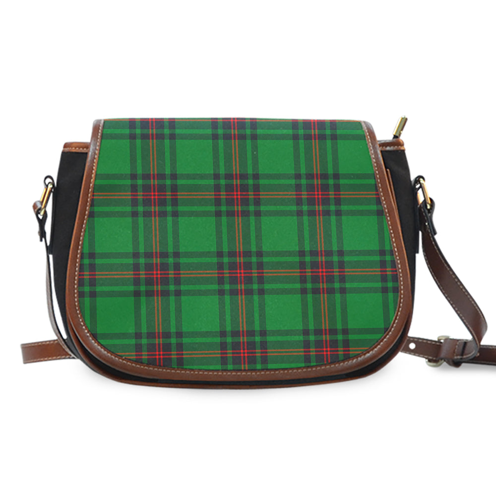 Ged Tartan Saddle Handbags