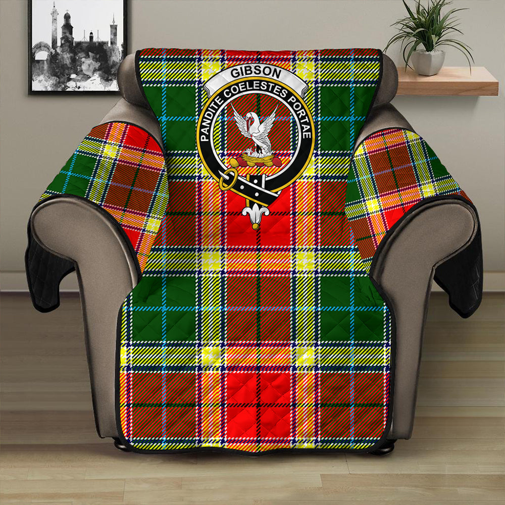 Gibbs Tartan Crest Sofa Protector